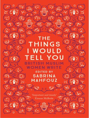cover image of The Things I Would Tell You